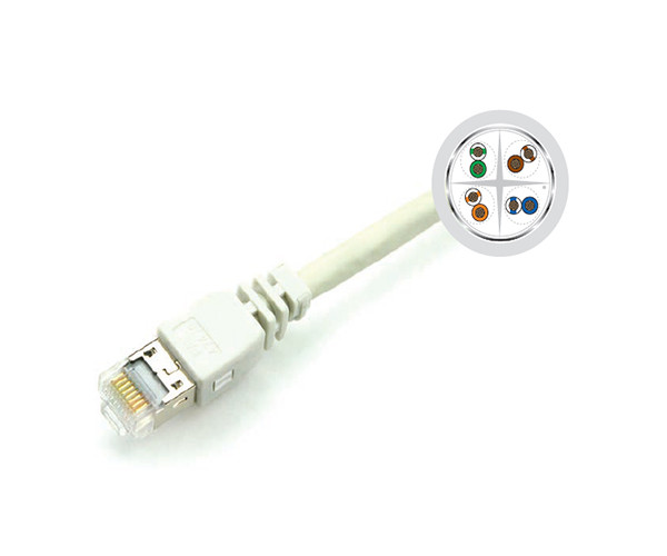 【6A類(lèi)屏蔽數據跳線(xiàn)】清華同方ROTA綜合布線(xiàn)-6A類(lèi)RJ45-RJ45屏蔽數據跳線(xiàn)CJ420TP